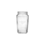 Cubical 1000ml Glass Jar