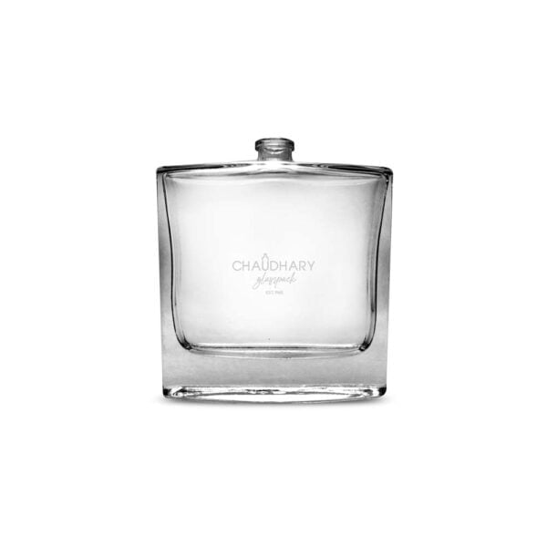 100ml CPR12.422 Sophisticated perfume bottle: clear glass