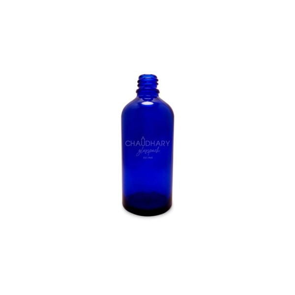 100ml-round-blue aromatherapy oil bottle