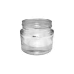cream glass jar cap