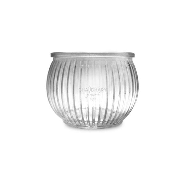 160ml Candle Ribbed Jar
