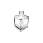 200ml square clear glass-bottled reed diffuser