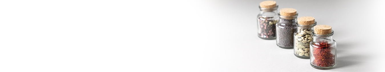 empty spice jars