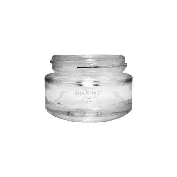 20ml clear round cream jar