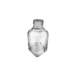 40ml square clear glass bottle