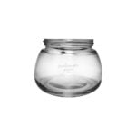 300ml Qamar Oval glass jar : wholesale