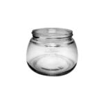 small glass jar