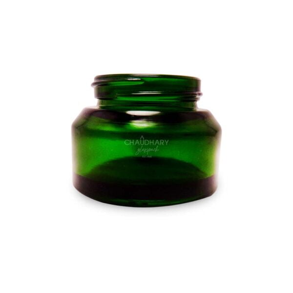 30gm green round cream jar