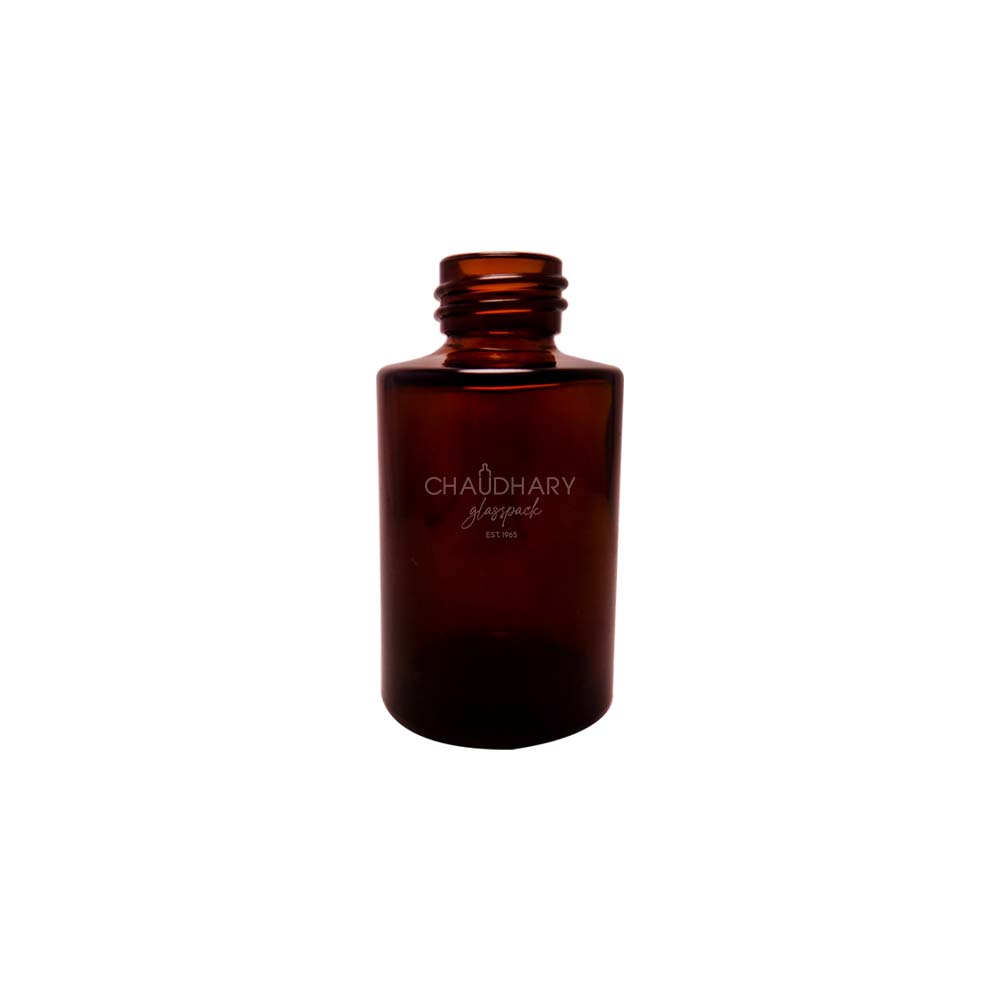 30ml round amber dropper bottle