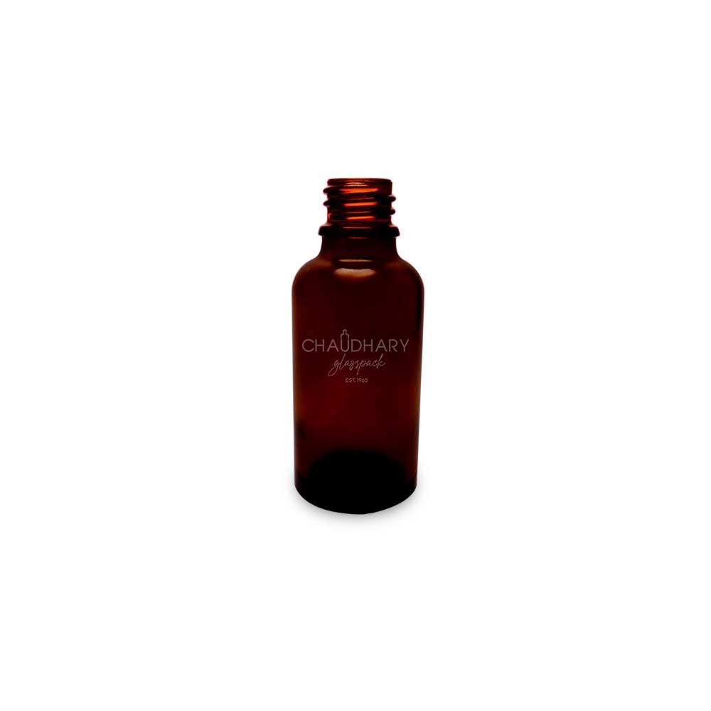 30ml Dropper NRC amber round aromatherapy oil bottle