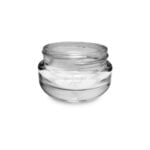 75ml Flora clear round cream jar : wholesaler