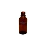 30ml round amber aromatherapy oil bottle