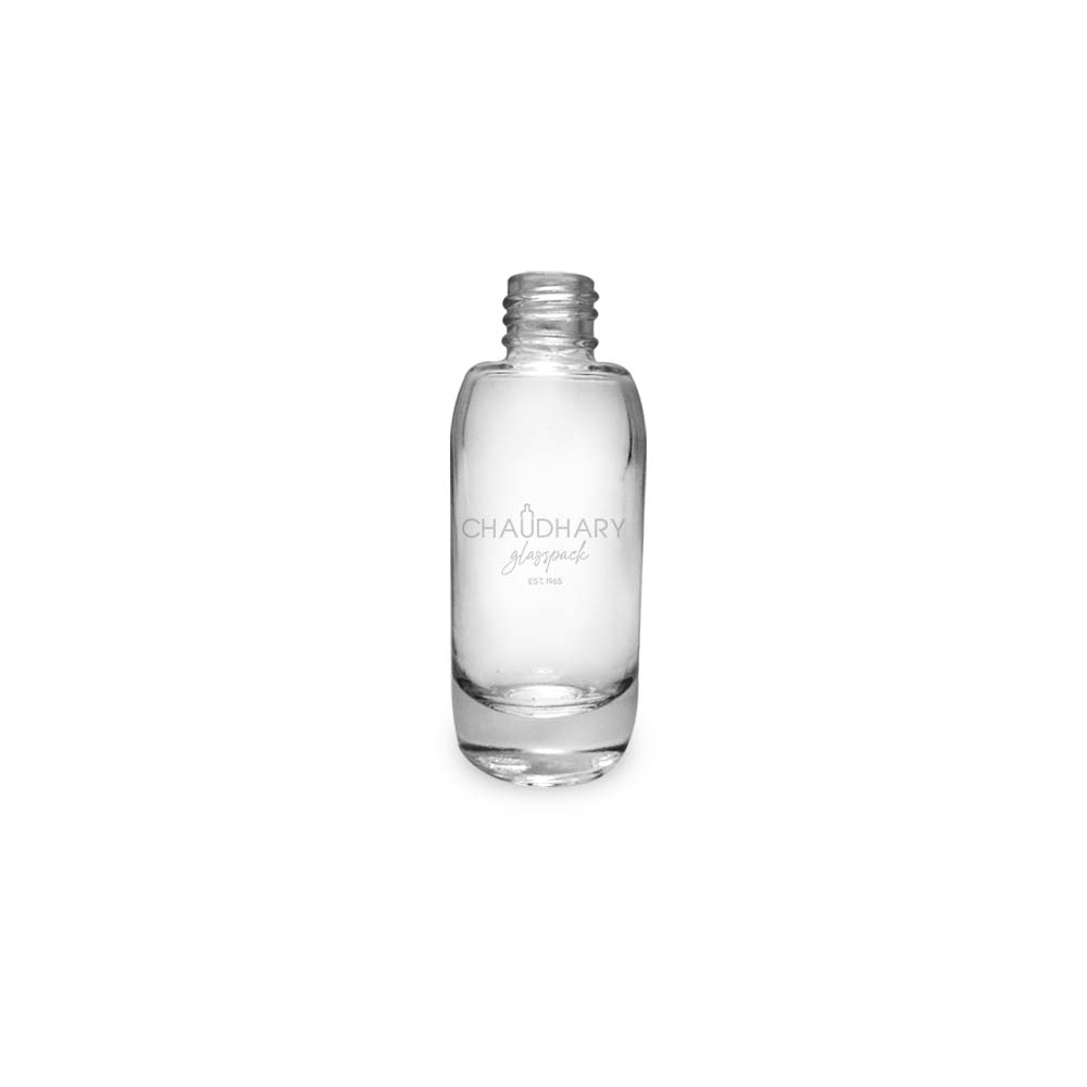 30ml liquid foundation round glass bottle