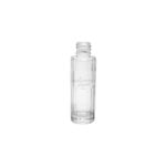 30ml ribbed perfume glass bottle top view