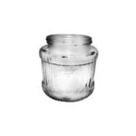 round glass jar