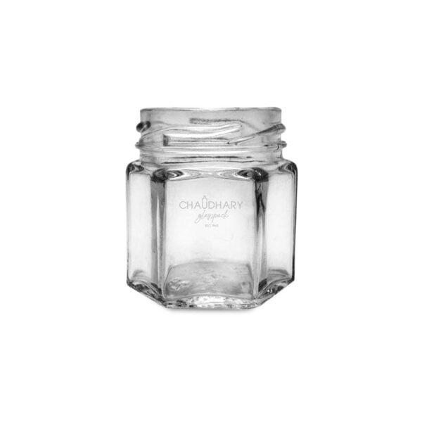 45ml Hexagonal Jam Jar