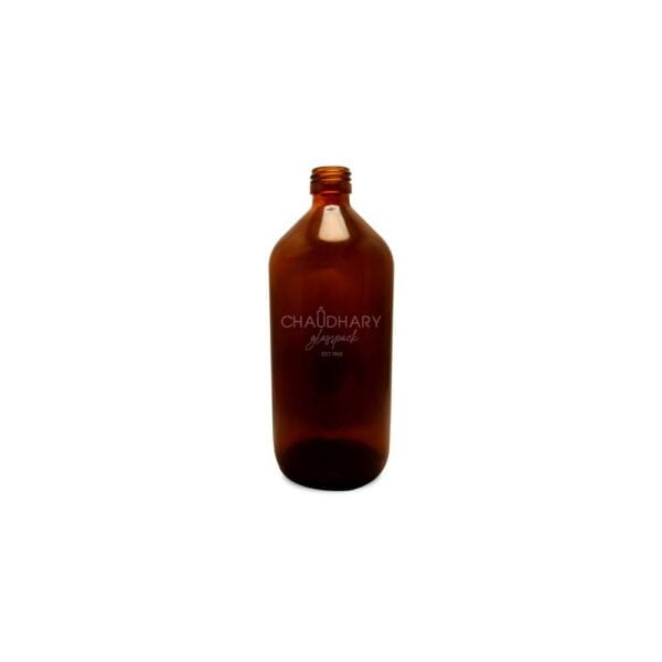 500ml amber glass bottle for syrup - wholesaler