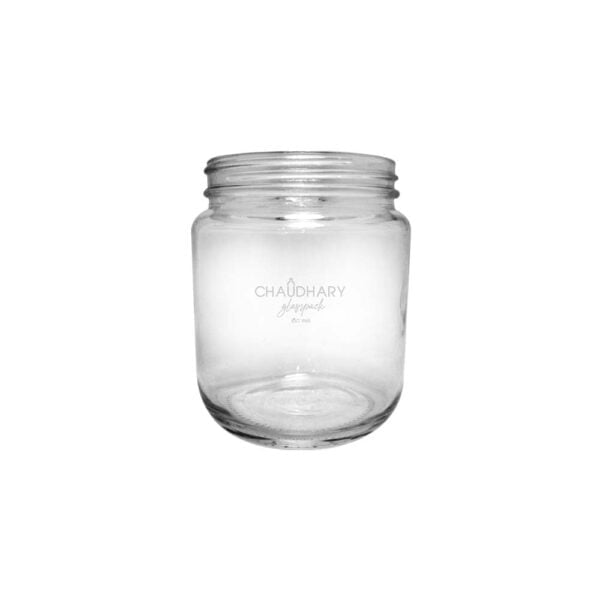 Clera Glass 500ml GD Round Jar