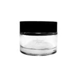 glass cream jar