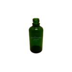 20ml round green glass bottles