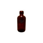 60ml round amber aromatherapy oil bottle