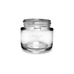 75ml Flora clear round cream jar : wholesaler