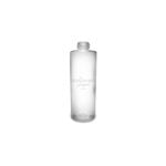 80ml round clear glass serum bottle