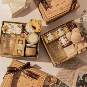 Festive Gourmet Treats packed in Glass Multipurpose Jars