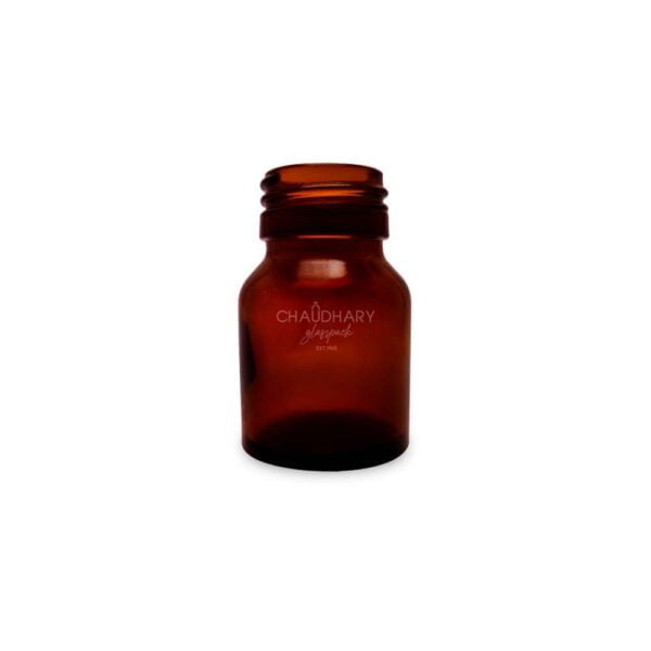 50ml G-22 pill glass amber bottle : wholesaler