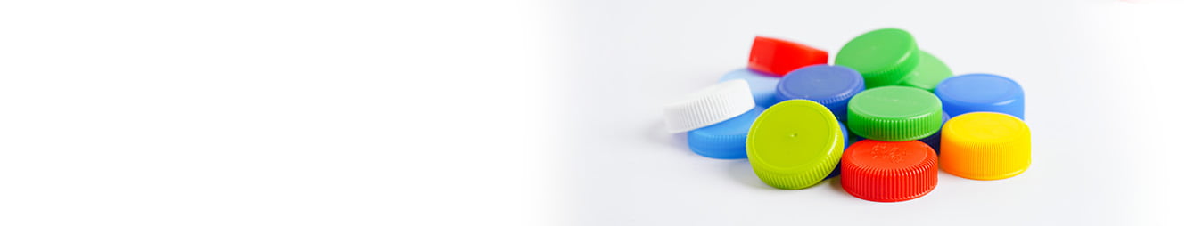 Plastic caps for Bottles and Jars