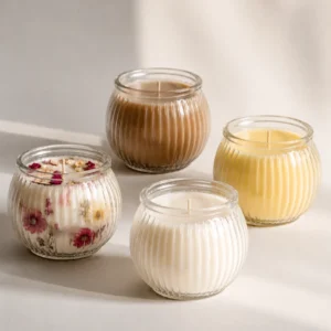 aesthetic candle jars
