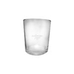 300ml round clear candle jar