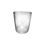 300ml round clear candle jar