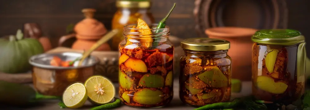 Glass Pickle Jars- Multipurpose jars